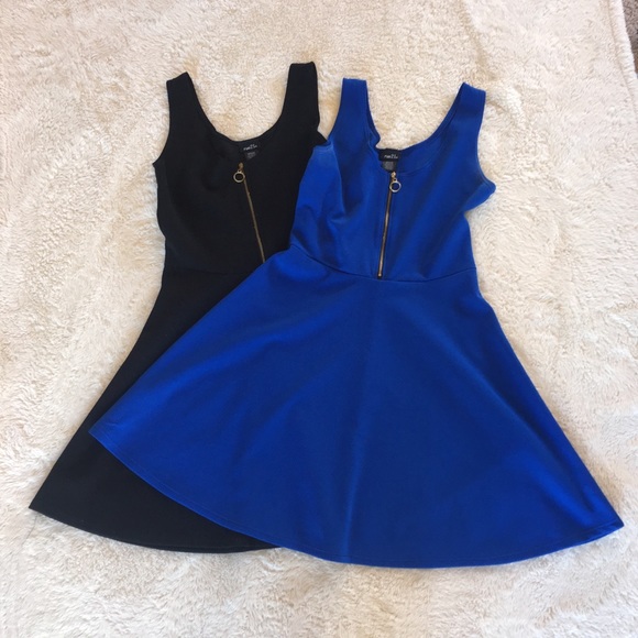 Rue21 Dresses & Skirts - Rue 21 skater dresses blue and black
